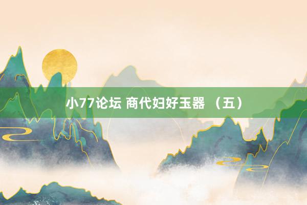 小77论坛 商代妇好玉器 （五）